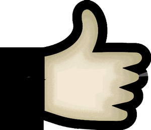 A thumbs up Icon
