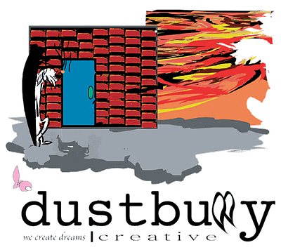 Dustbunny Creative: Full Logo w/ Icon, Image & text