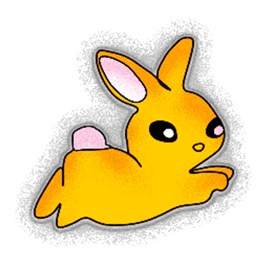 This decorative alternate logo for Dustbunny Creative is used to add flair and character to the whole feel of the site.
